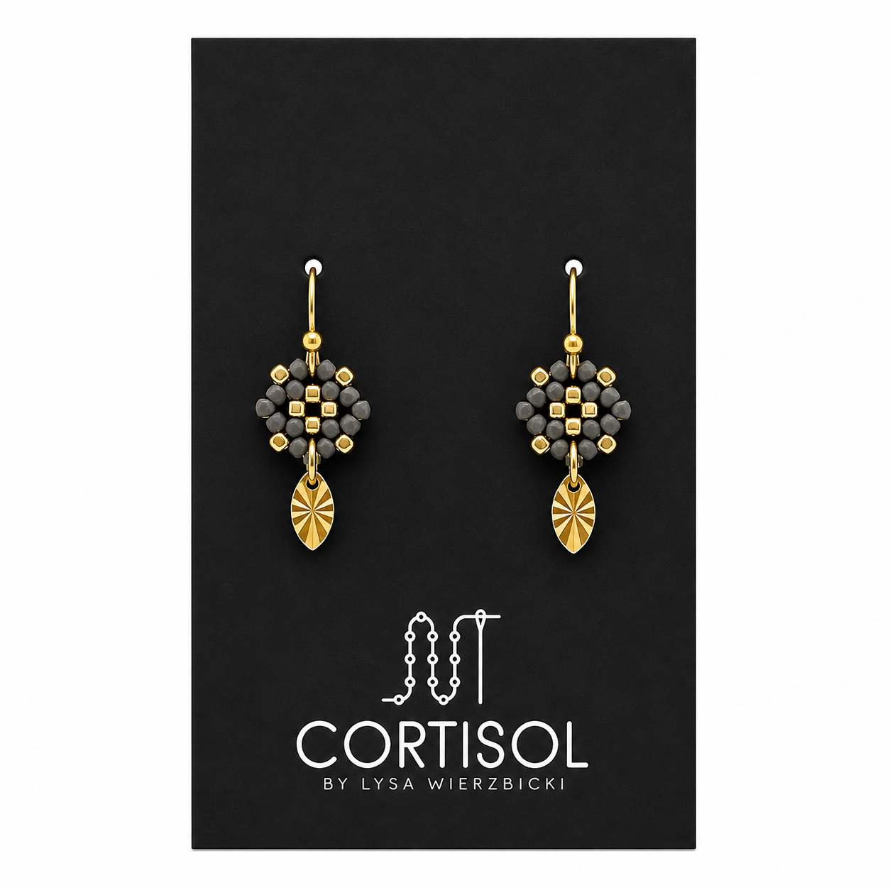 Anouk Earrings - Mini Leaf