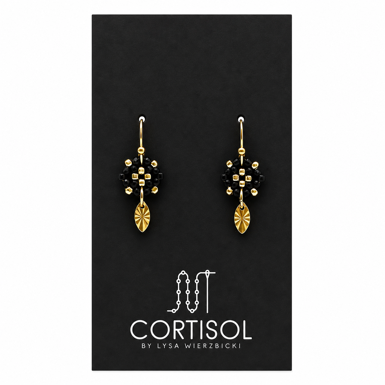 Anouk Earrings - Mini Leaf