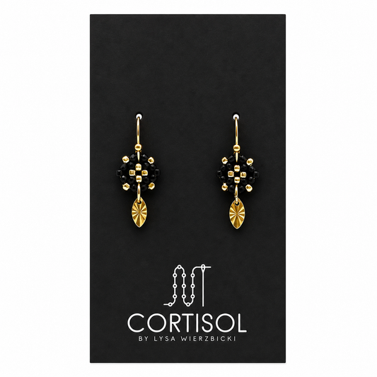 Anouk Earrings - Mini Leaf