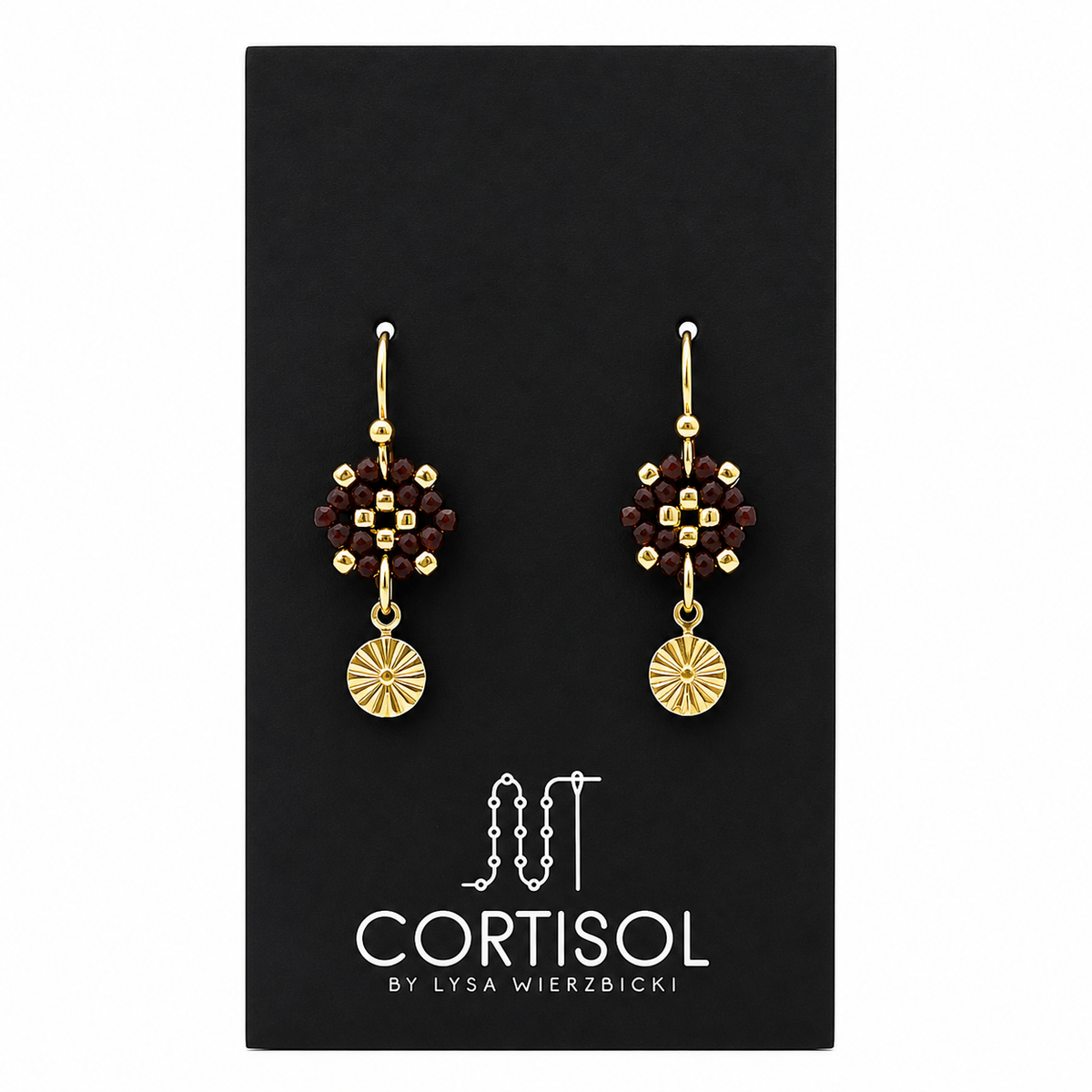 Anouk Earrings - Mini Medallion