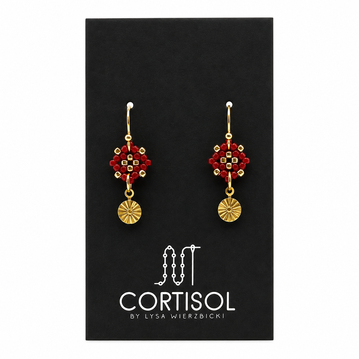 Anouk Earrings - Mini Medallion
