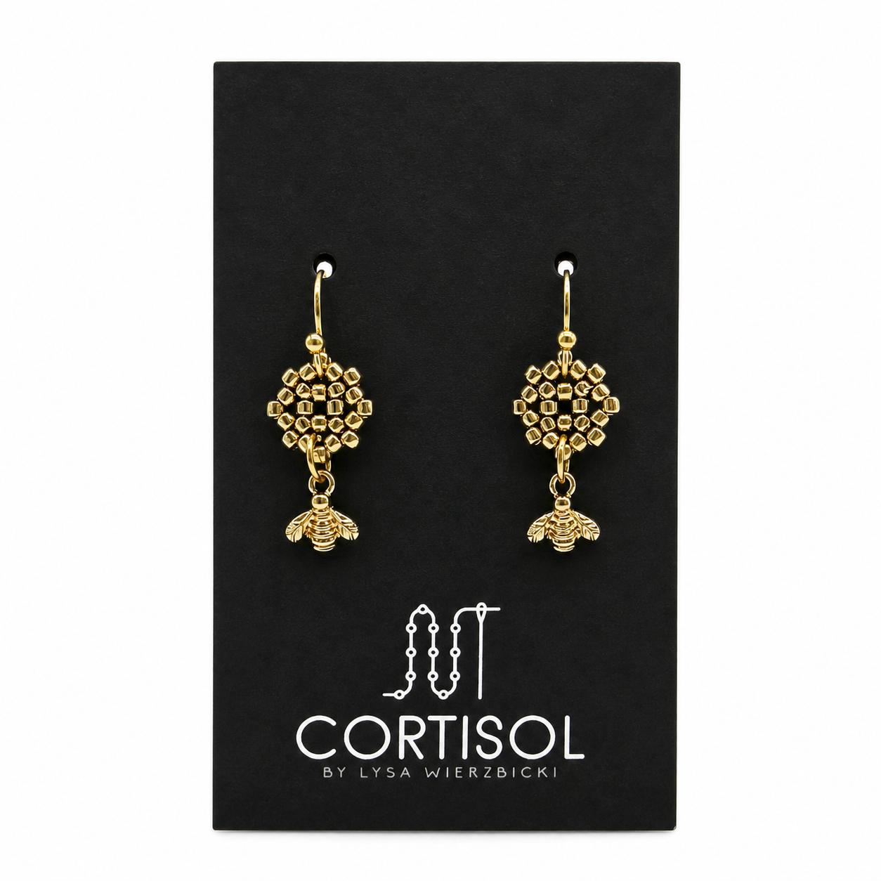 Anouk Earrings - Mini Bee