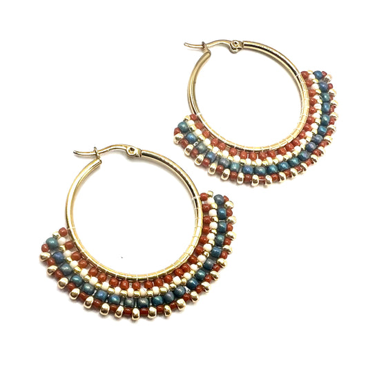 Delphine Earrings - Hoops