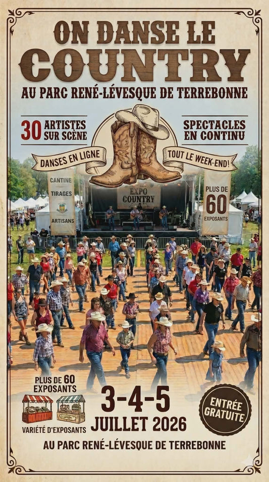 Festival "On Danse le Country" - Terrebone, QC